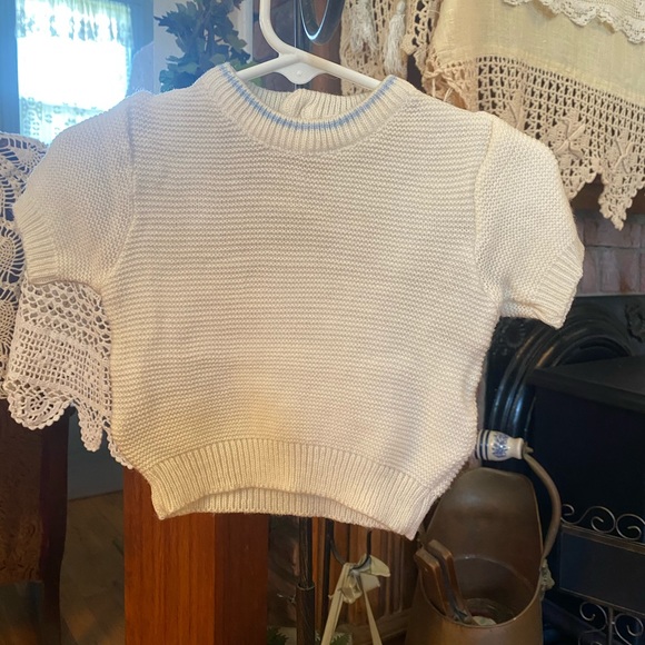 Vintage Nann-Knits by Nannette Infant Boys 2 piece Jon Jon size 18 months - Picture 9 of 16